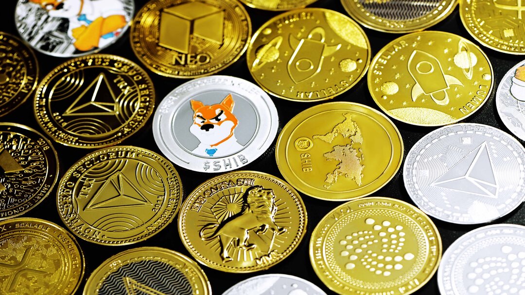 A collections of altcoin tokens.